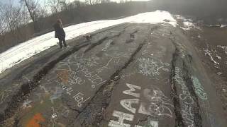 preview picture of video 'Graffiti Hwy in Centralia, Pa'