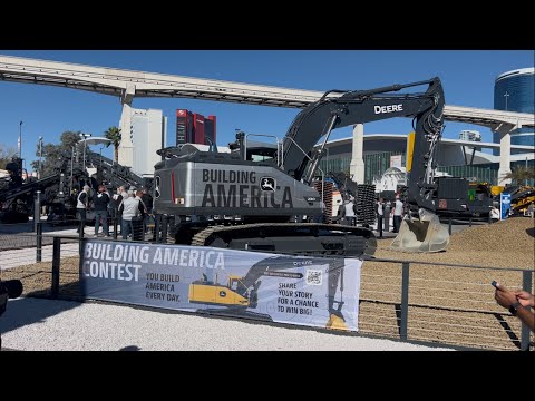 John Deere’s All New Excavators at CONEXPO