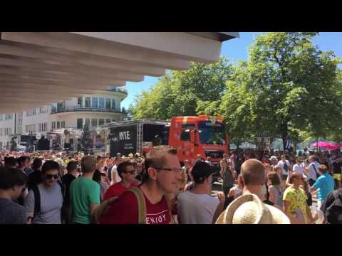 Warm Up 25th Street Parade 2016 Zurich with Loco Dice and Chris Liebing