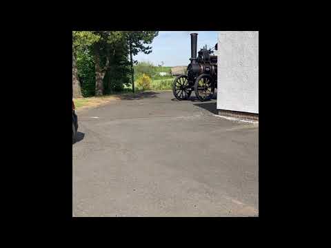 "Driver Go Slow" in Slamannan, Scotland.