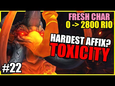 0 to 2800 RIO | Ret Paladin E22 - The hardest affix is Toxicity