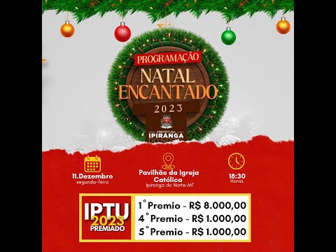 SORTEIO DOS PRÊMIOS DO IPTU PREMIADO- 11/12/2023