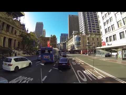 Drive on George Street, Sydney before Light Rail Work | Sydney Travel Guide and Streets