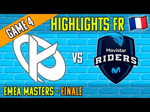 KC vs MRS Highlights FR GAME 4 | FINALE EMEA Masters summer 2023 | Karmine Corp vs Movistar Riders