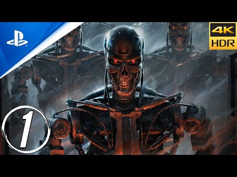 TERMINATOR RESISTANCE ENHANCED PS5 Walkthrough - Part 1 - Escape Pasadena [4K 60FPS HDR]
