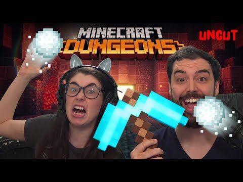 Testing Minecraft Dungeons Beta: Two Player Local Co-Op uncut