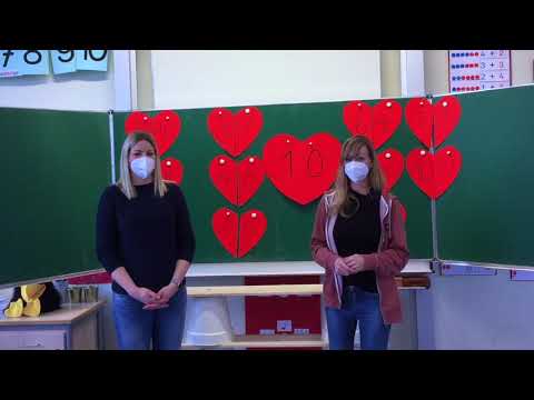 Mathematik Klasse 1: Verliebte Zahlen