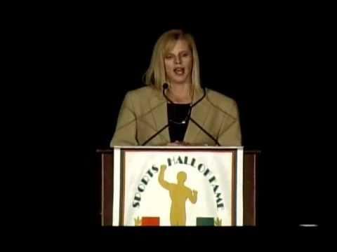 Daphne Jongejans-Bousquet acceptance speech - UM Sports Hall of Fame
