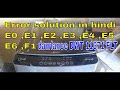 how to repair dawlance dwt 11671 flt automatic washing machine errors solution in hindi E0 E1 E6 F1