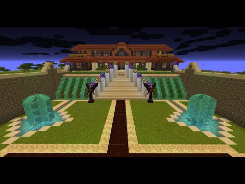 Minecraft - MC Eternal - Lets play part 27 - Showing off the new house
