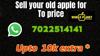 Can Sell your old phone at Top price 7022514141 watsup your mobile details #sell #apple #top #price