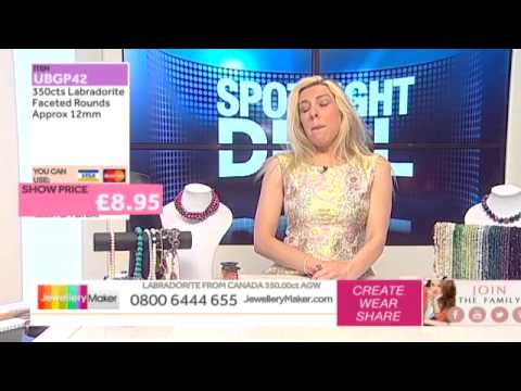 How to Make Beaded Jewellery: JewelleryMaker LIVE 11/04/2015