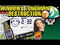 Vinesauce Joel Windows Longhorn Destruction