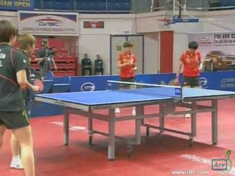 27. 2012 WORLD OPEN RUSSIA. DOUBLE WOMEN: FENG Yalan/WEN Jia  vs CHANG Chenchen/RAO Jingwen