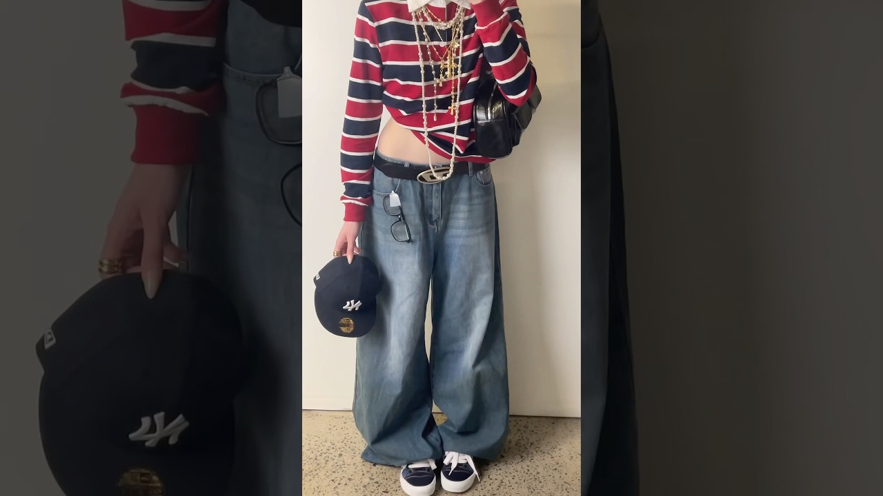 omg these are the perfect baggy jeans! 😍 #outfitideas #streetoutfit #ootd #fashion #outfit