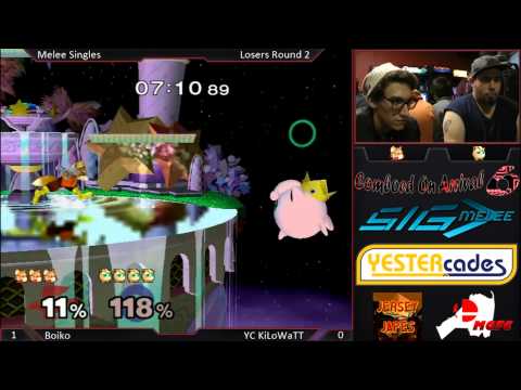 COA6 SSBM - Boiko (Fox) vs YC KiLoWaTT (Jigglypuff) - L2