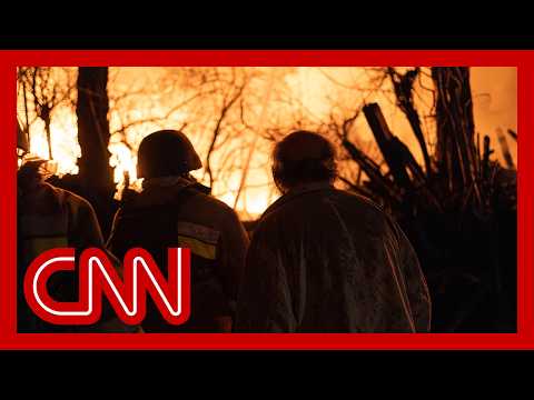 Zelensky: Hundreds of Russian drones strike across Ukraine