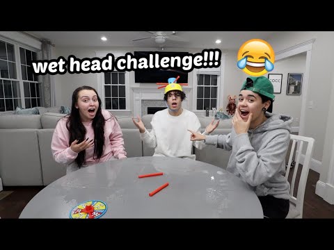 We've Never Laughed This Hard *Wet Head Challenge* ft. Jules & Saud