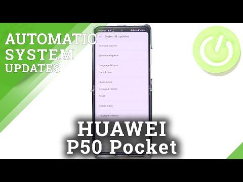 How to Activate Auto System Updates in HUAWEI P50 Pocket – Automatic System Updates