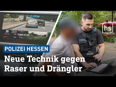 Neues System: Autobahnpolizei filmt und konfrontiert Fahrer direkt | hessenschau