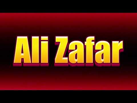 How to pronounce Ali Zafar?(SORT OF CORRRECTLY...)