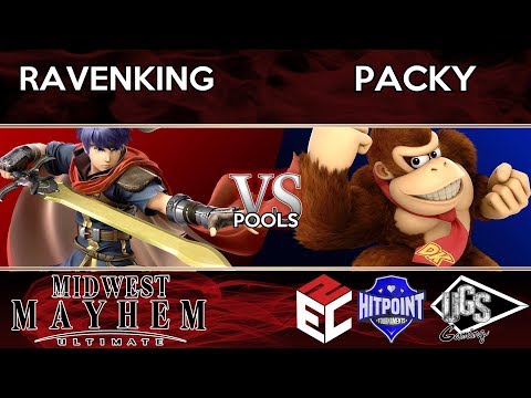 Midwest Mayhem Ultimate - Pools - Ravenking (Ike) Vs. Packy (Donkey Kong)