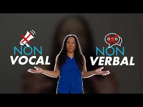 What's the Difference Between Non vocal and Non verbal?