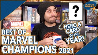 BEST OF Marvel Champions | 2021 | YOUR Picks & MY Picks REVEALED (Incl. HERO OF THE YEAR!)