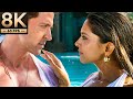 8K Remastered Bekaar Dil Hrithik Roshan Deepika Padukone Fighter