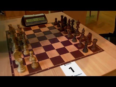 GM Evgeny Sveshnikov - Ziedins Roberts, Caro-Kann defence, rapid chess