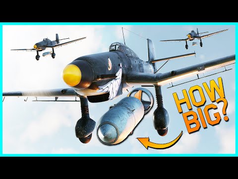 The Dive Bombing Stuka's New Bomb is INSANE - War Thunder