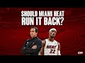 Should Miami Heat Run It Back? 🧐 | Clutch #Shorts