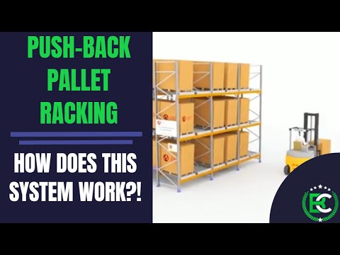 Push-Back Pallet Racking | 🚚 Pallet Racking Suppliers 🚚 | Push Back Dynamic Pallet Racking Systems Video