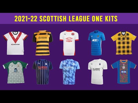 2021-22 Scottish League One Kit Overview