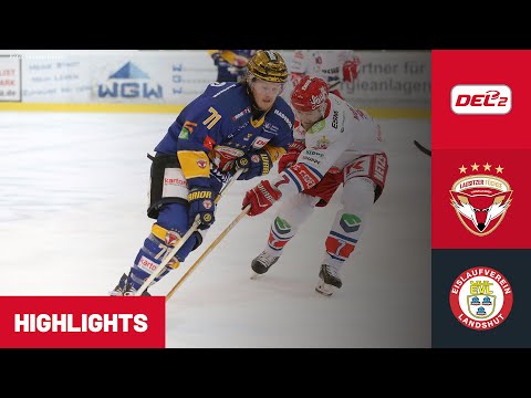 DEL2: Lausitzer Füchse vs. EV Landshut | Highlights