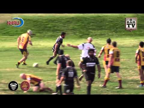 2015 NHRU Round 8 Premier 2 Highlights - Maitland v Lake Macquarie