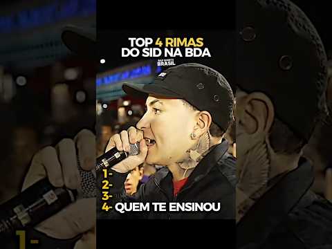 MELHORES RIMAS do SID NA BDA!🔥 ( O Sid rimou muito )
