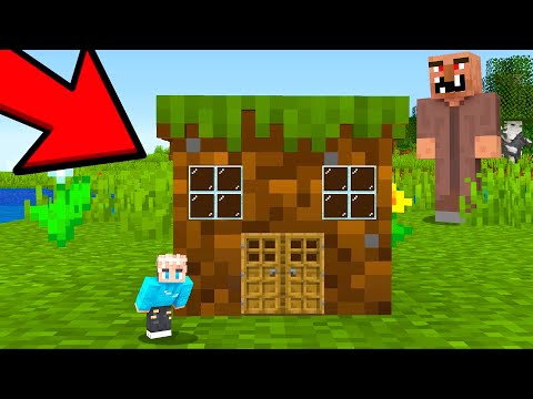 Ich habe ein HAUS im BLOCK GEBAUT um einen BÖSEN VILLAGER zu PRANKEN!