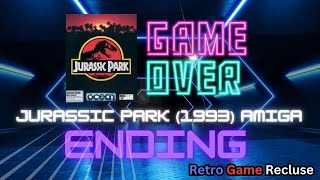 Jurassic Park (1993) Commodore Amiga A500 ending [Retro Gaming]