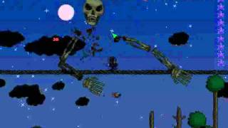 Terraria - Skeltron Boss Battle with Commentary
