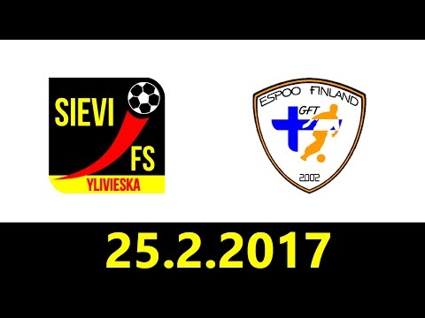 25.2.2017 Sievi FS - GFT klo 16.00 Futsal Liiga