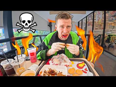 Indonesia's SPICIEST Food Challenge (I Almost Died) 🇮🇩