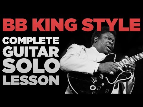 In The Style of BB King: Guitar Lesson Showcase