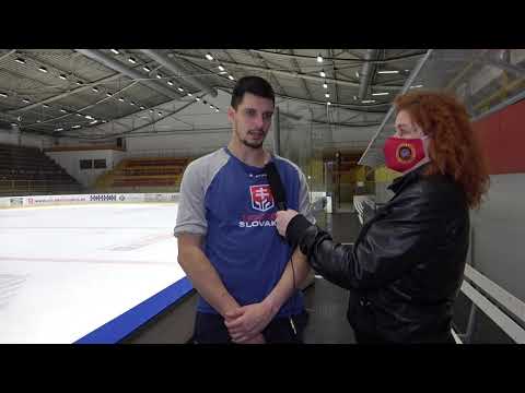 Pozápasový rozhovor Eduard Šimun a Michal Kluka HC Topoľčany  vs Vlci Žilina 26. 2. 2021