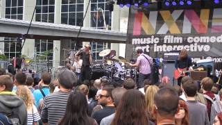 Eagulls - Soulless Youth, live @ Dundas Square in Toronto. June 20, 2014