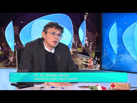 Szerda Este – A hét témája – vendég: Dr. Ifj. Sarkady Sándor – 2025.10.22.