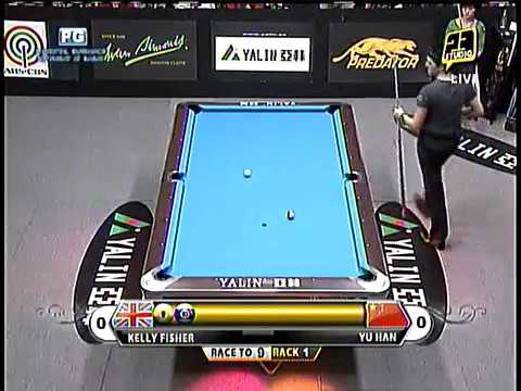 2 semifinal Kelly Fisher GBR vs Yu Han CHN Woman World 10-ball Championship 2011