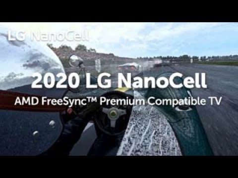 2020 LG NanoCell powered by AMD FreeSync for gaming