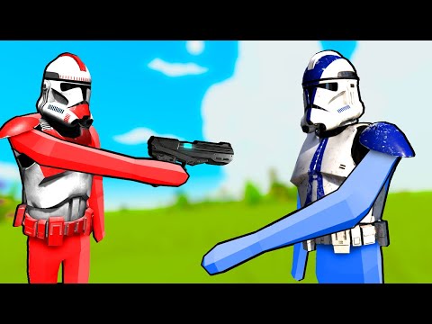 TABS - Beating the Star Wars CLONE WARS Custom Campaign in Totally Accurate Battle Simulator!