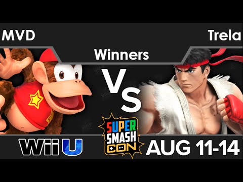 SSC16  - PG | MVD (Diddy) vs PG | Trela (Ryu) Winners - Smash 4